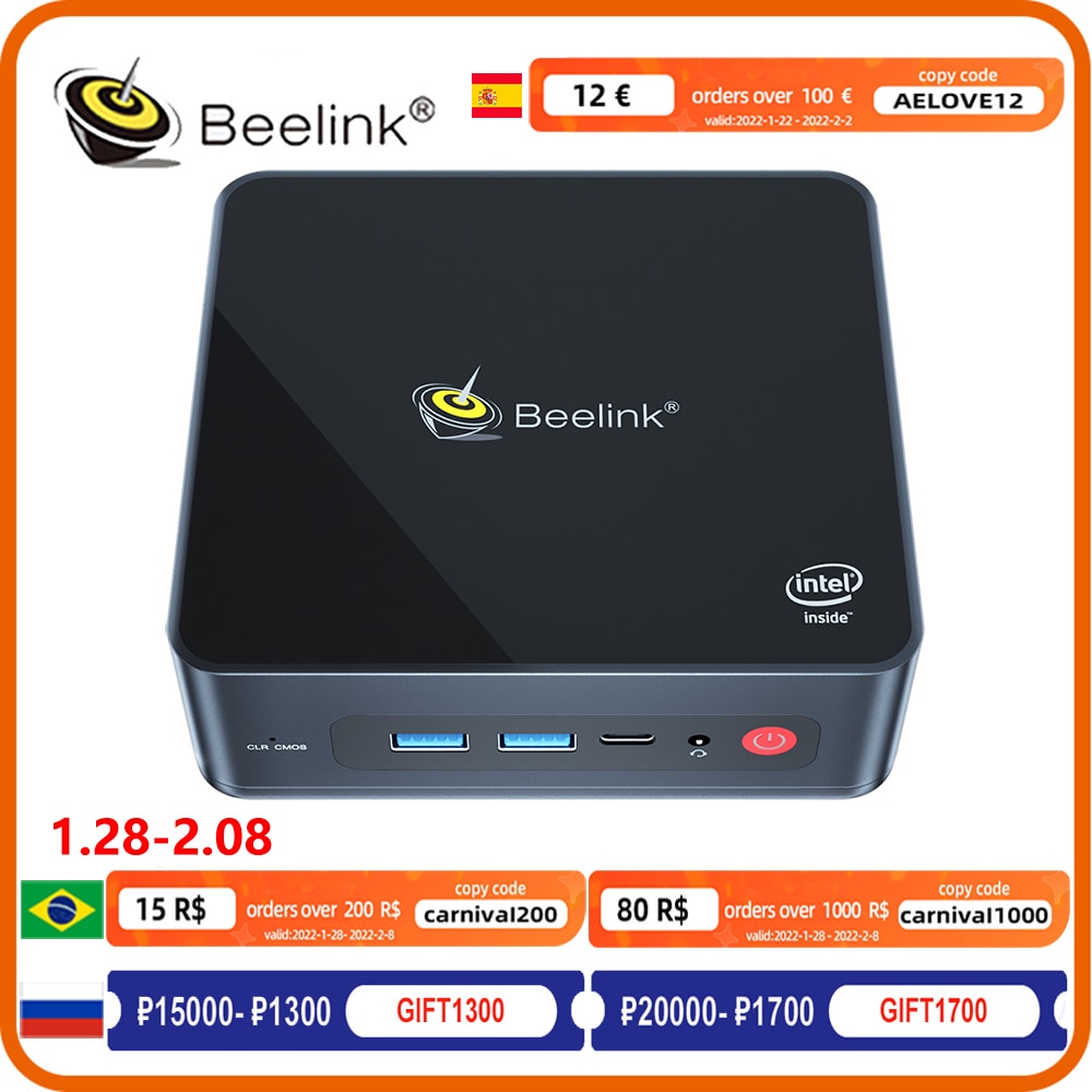 Beelink ̴ S 11  N5095 ̴ PC,  11 DDR4 8..